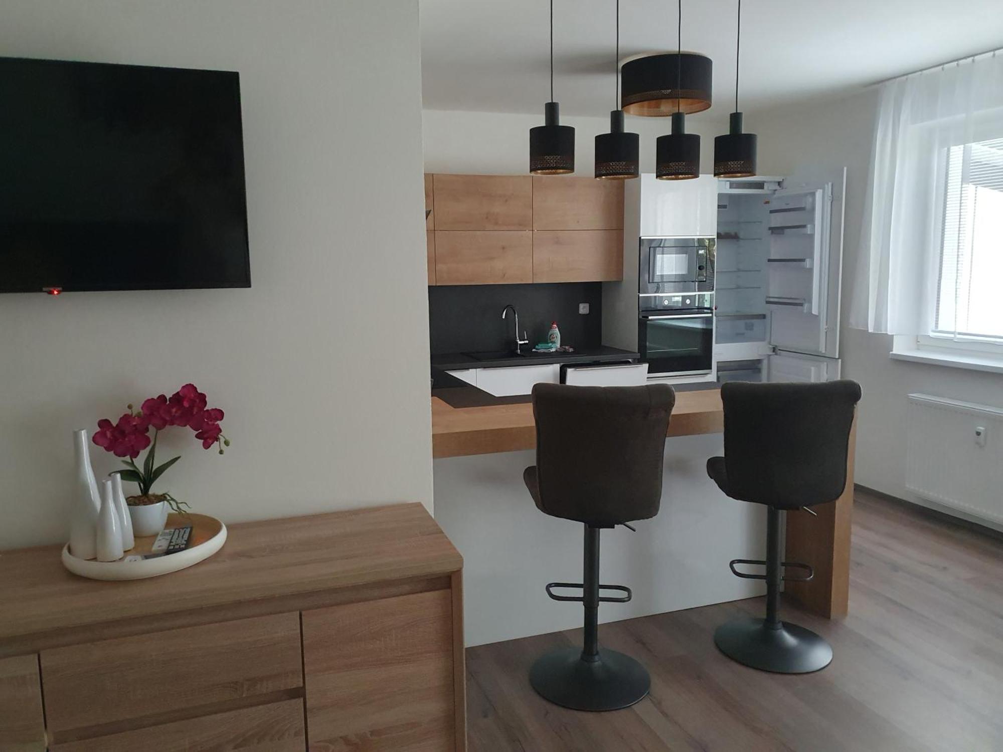 Novy Apartman V Arealu Wellness Hotelu Frymburk Dış mekan fotoğraf