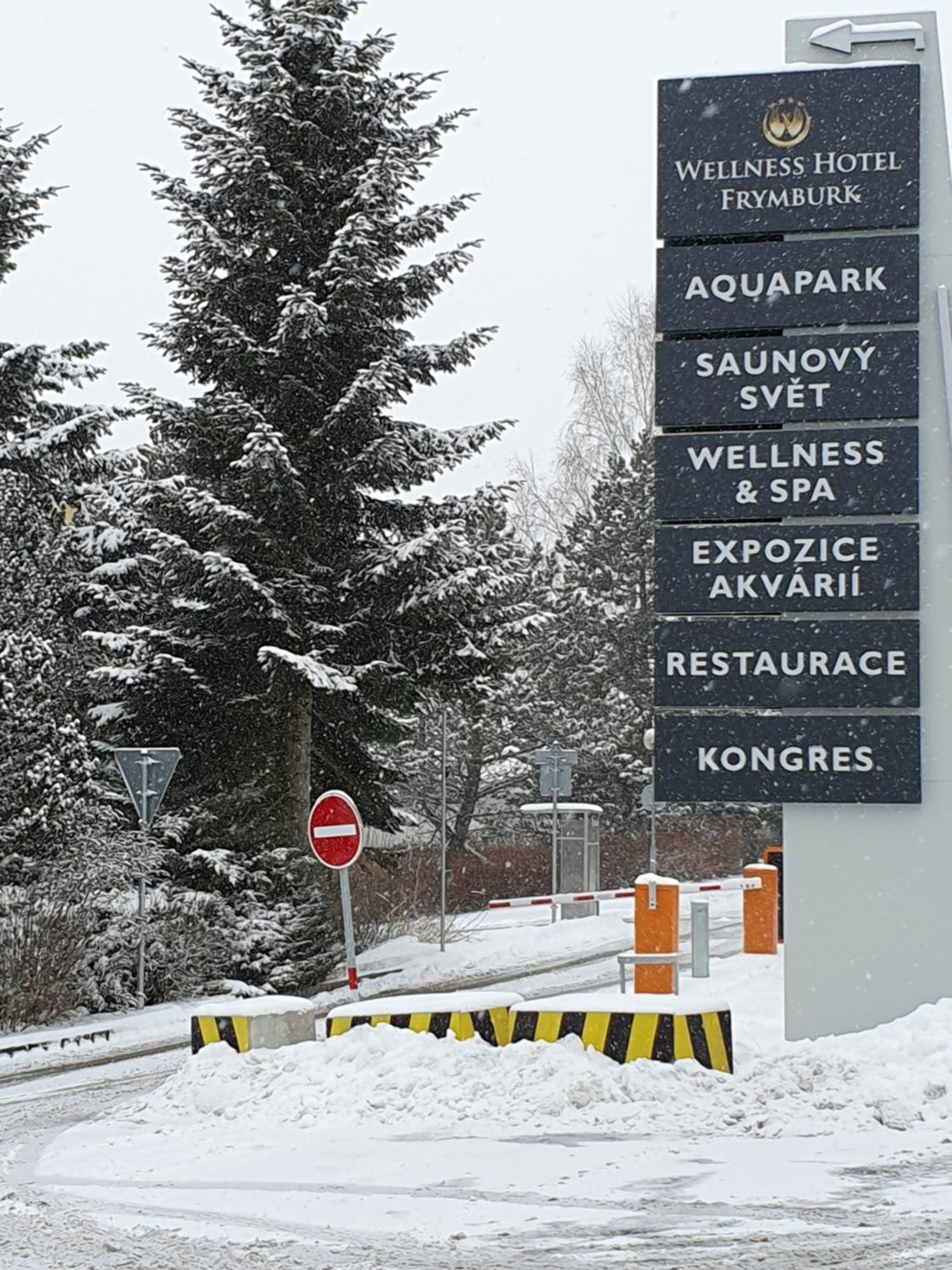 Novy Apartman V Arealu Wellness Hotelu Frymburk Dış mekan fotoğraf